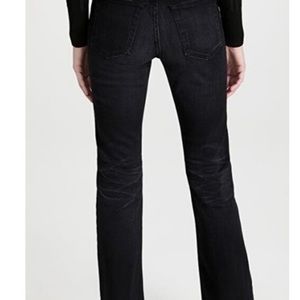 AG Adriano Goldschmied  Alexxis High-Rise Vintage Boot Jeans Size 26  Black